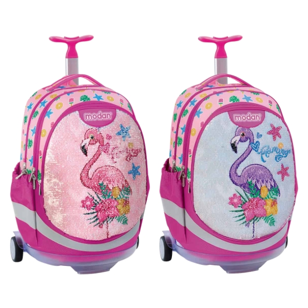 תיק טרולי פלמינגו פייטים מתחלפים תיק טרולי פלמינגו פייטים מתחלפים