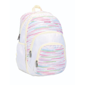 תיק בר בנות פסים שמנת אקספלור 2in1