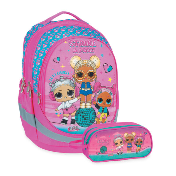 תיק אורטופדי וקלמר לול LOL כדור דיסקו תיק אורטופדי וקלמר לול LOL כדור דיסקו