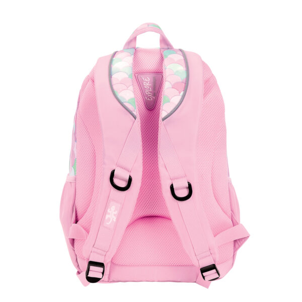 תיק בר בנות קשקשים סגול ורוד טורקיז אקספלור 2in1 תיק בר בנות קשקשים סגול ורוד טורקיז אקספלור 2in1